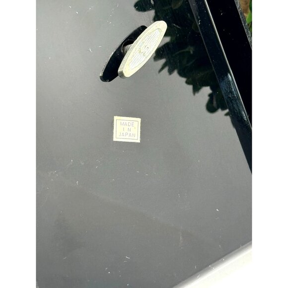 Vintage Japanese Lacquer Music Jewelry Box W/Mt. Fuji & Cherry Blossom Design - Picture 12 of 14